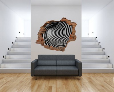 black-and-white-spiral-tunel